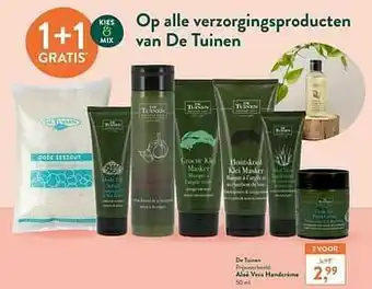 Holland & Barrett Aloë vera handcrème aanbieding