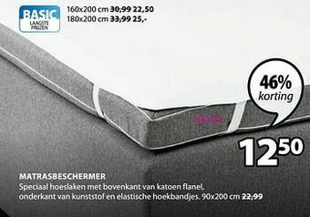 Jysk Matrasbeschermer aanbieding