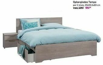 Leen Bakker Opberglades tempo aanbieding
