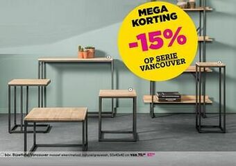 Leen Bakker Bijzettafel vancouver aanbieding