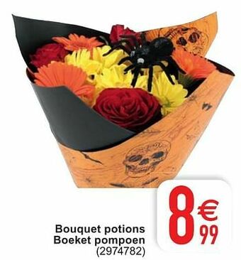 Bouquet potions boeket pompoen