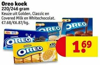 Kruidvat Oreo koek aanbieding