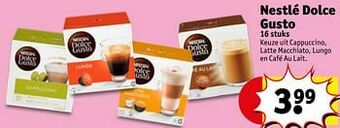 Kruidvat Nestlé dolce gusto aanbieding