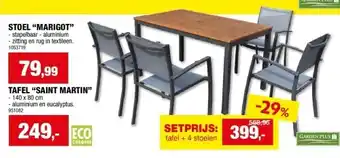 Hubo STOEL “MARIGOT” aanbieding