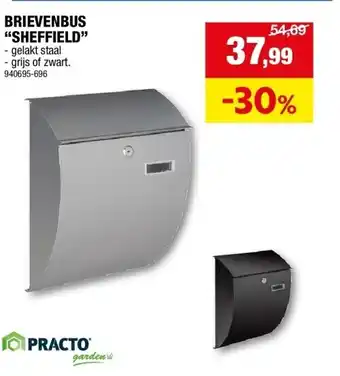 Hubo BRIEVENBUS “SHEFFIELD” aanbieding