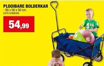 Hubo PLOOIBARE BOLDERKAR aanbieding