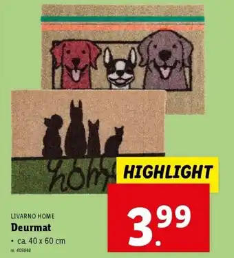 Lidl Deurmat aanbieding