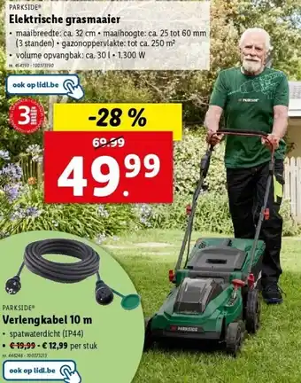 Lidl Verlengkabel 10 m aanbieding