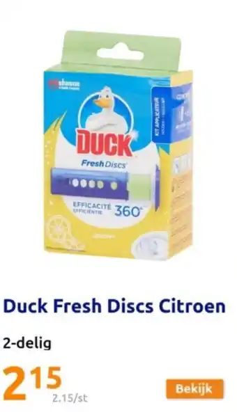 Action Duck Fresh Discs Citroen aanbieding