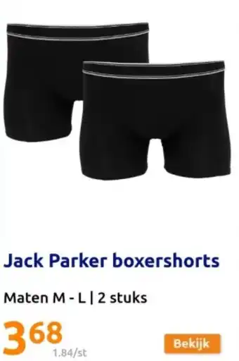 Action Jack Parker boxershorts aanbieding