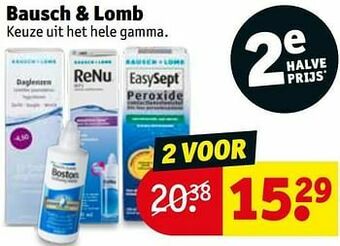 Kruidvat Bausch + lomb aanbieding