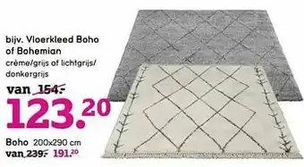 Leen Bakker Vloerkleed boho of bohemian aanbieding