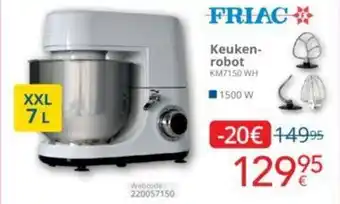 Eldi Keuken robot KM7150 WH XXL 7L aanbieding