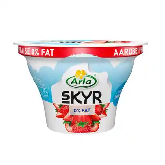 Delhaize Skyr | Yoghurt | Aardbei aanbieding