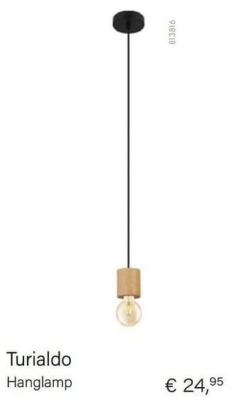 Multi bazar Turialdo hanglamp aanbieding