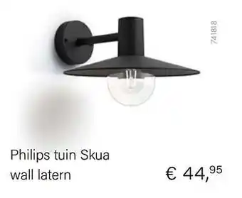 Philips tuin skua wall latern