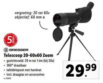 Telescoop 20-60x60 zoom