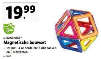 Lidl Magnetische bouwset aanbieding