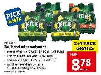 Lidl Bruisend mineraalwater aanbieding
