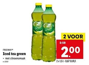 Iced tea green