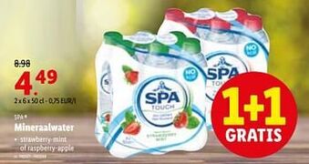 Lidl Mineraalwater aanbieding