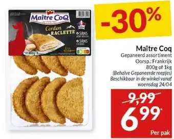 Intermarché Maître Coq aanbieding