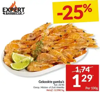 Intermarché Gekookte gamba's 100g aanbieding