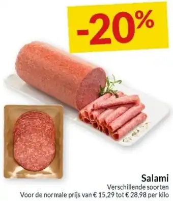 Intermarché Salami aanbieding