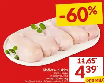 Intermarché Kipfilets of plakjes aanbieding