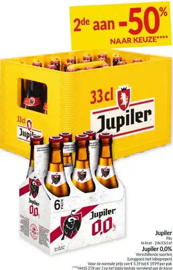 Intermarché Jupiler of Jupiler 0,0% aanbieding