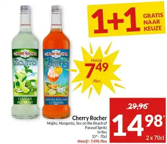 Intermarché Cherry Rocher 2 x 70cl aanbieding