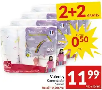 Intermarché Valenty Keukenpapier aanbieding