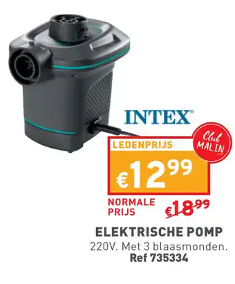 Trafic INTEX ELEKTRISCHE POMP aanbieding