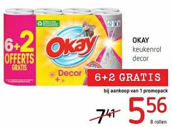 Spar Colruyt Okay keukenrol decor aanbieding