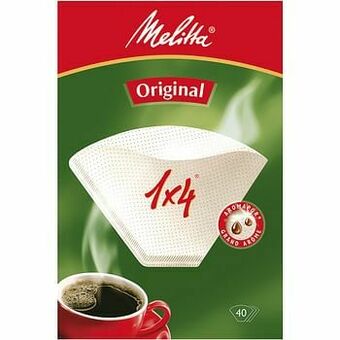 Makro Melitta Filters 1 x 4 40 stuks aanbieding