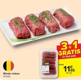 Carrefour Blinde vinken aanbieding