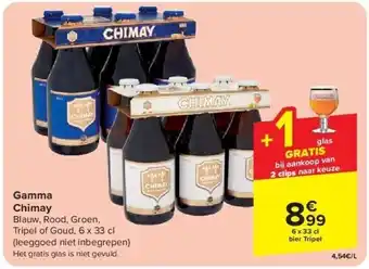 Carrefour Gamma Chimay aanbieding