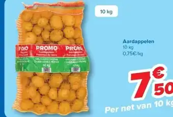 Carrefour Aardappelen 10 kg aanbieding