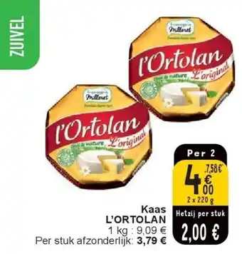 Cora Kaas L’ORTOLAN aanbieding