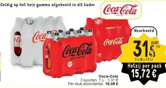 Cora Coca-Cola aanbieding