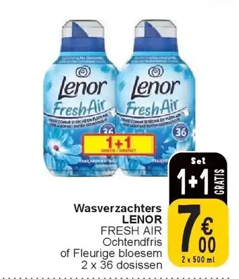 Cora Wasverzachters LENOR aanbieding