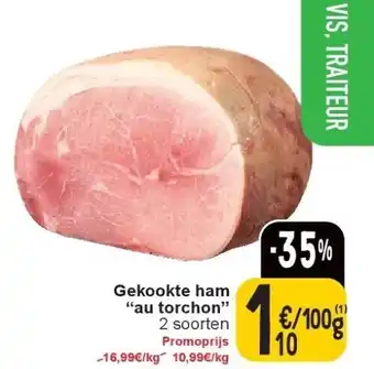 Cora Gekookte ham “au torchon” aanbieding