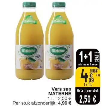 Cora Vers sap MATERNE aanbieding