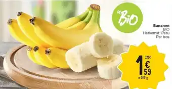 Cora Bananen aanbieding