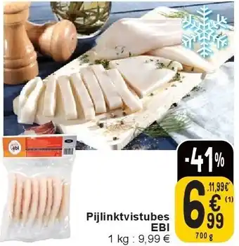 Cora Pijlinktvistubes EBI aanbieding