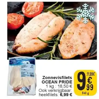 Cora Z onnevisfilets OCEAN PRIDE aanbieding