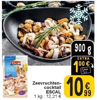 Cora Zeevruchtencocktail ESCAL aanbieding