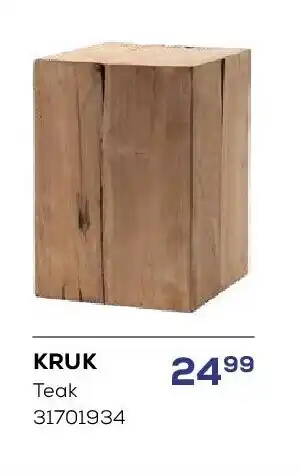 Supra Bazar KRUK Teak aanbieding