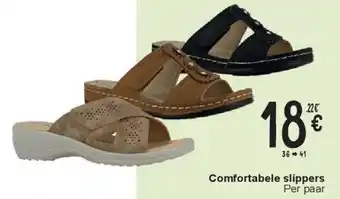 Cora Comfortabele slippers aanbieding