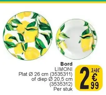 Cora Bord aanbieding